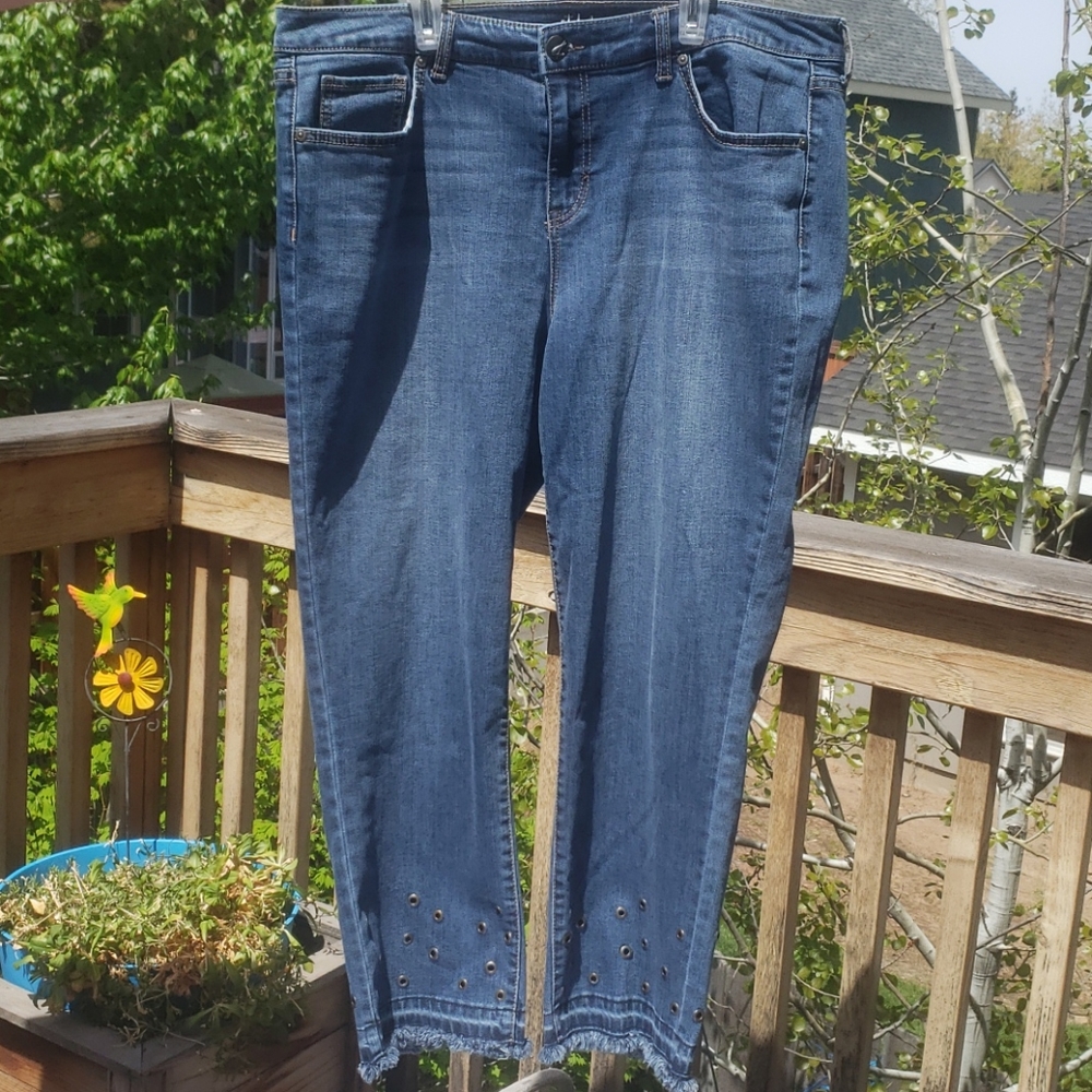 Straight Crop Jeans